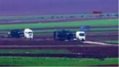 Hatay suriye sınırına askeri araç sevkiyatı