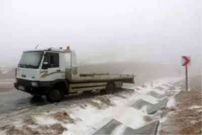 Hatay Yayladağı'nda eğitime sis ve buzlanma engeli