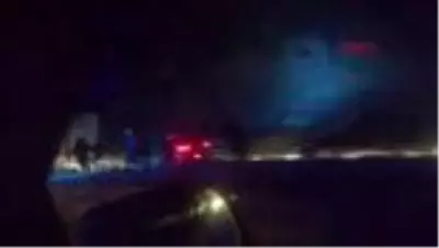Kahramanmaraş karayoluna çığ düştü
