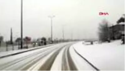 Karabük'te kar etkili oldu