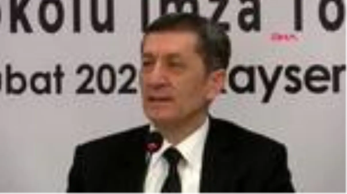 Kayseri bakan selçuk öğrencilerimizin okullarda atölyelerle tanışması çok önemli