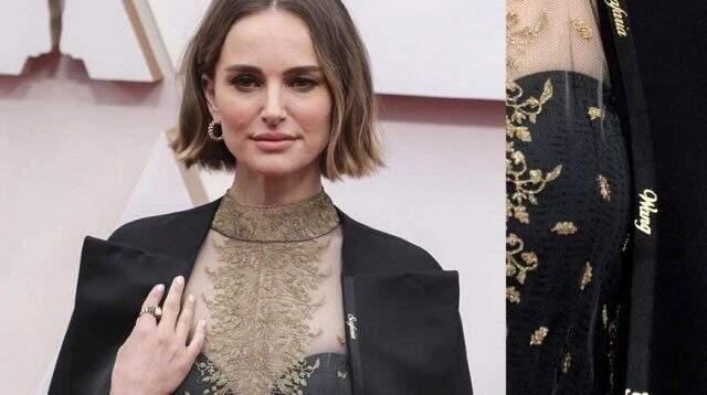 Natalie Portman'ın protesto amaçlı giydiği ceket eleştirildi! 'İkiyüzlüsün' tepkisi çekti