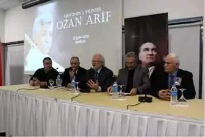 Ozan Arif ölümünün birinci yılında Samsun'da anıldı