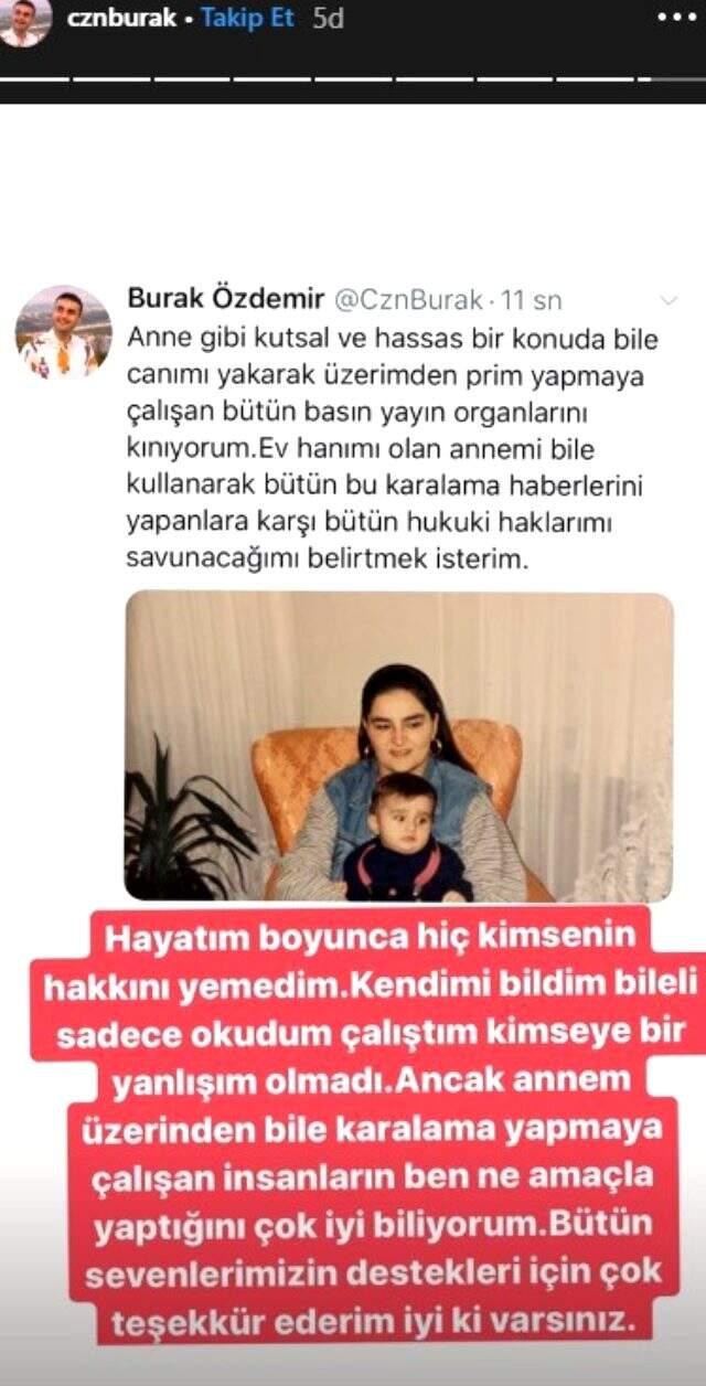 Rüşvet gerekçesiyle tutuklanan CZN Burak'ın annesi ifadesinde suçlamaları kabul etmedi