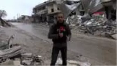 Suriye bombardıman idlib kırsalını harabeye çevirdi