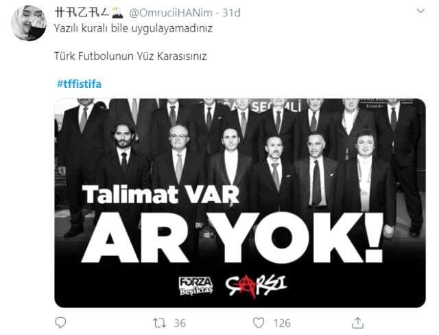 TFF'nin kararı sonrası sosyal medya yıkıldı: TFF istifa