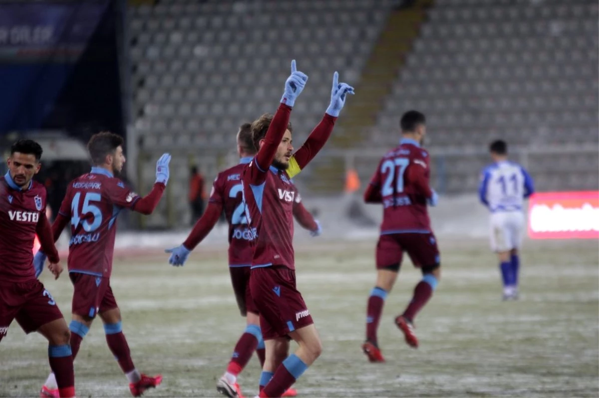 Türkiye Kupası: BB Erzurumspor: 1 - Trabzonspor: 4 (Maç Sonucu)
