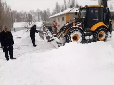 Ulaş'ta kar mücadele çalışmaları