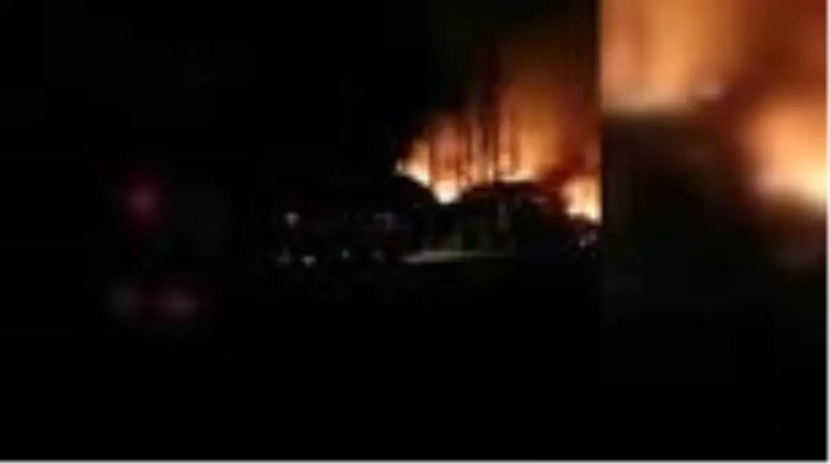 Akyurt'ta fabrikada çıkan yangın söndürüldü