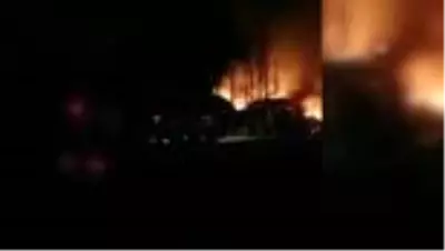Akyurt'ta fabrikada çıkan yangın söndürüldü