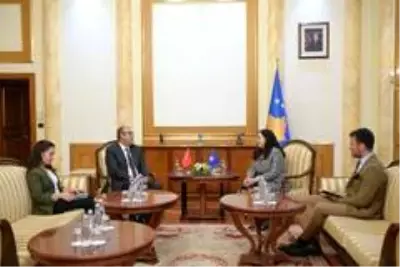 Kosova Büyükelçisi Sakar, Kosova'nın yeni Meclis Başkanı'nı ziyaret etti