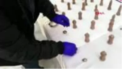 Muğla antik mısır uygarlığı dönemi'ne ait 32 parça satranç takımı ile yakalandılar