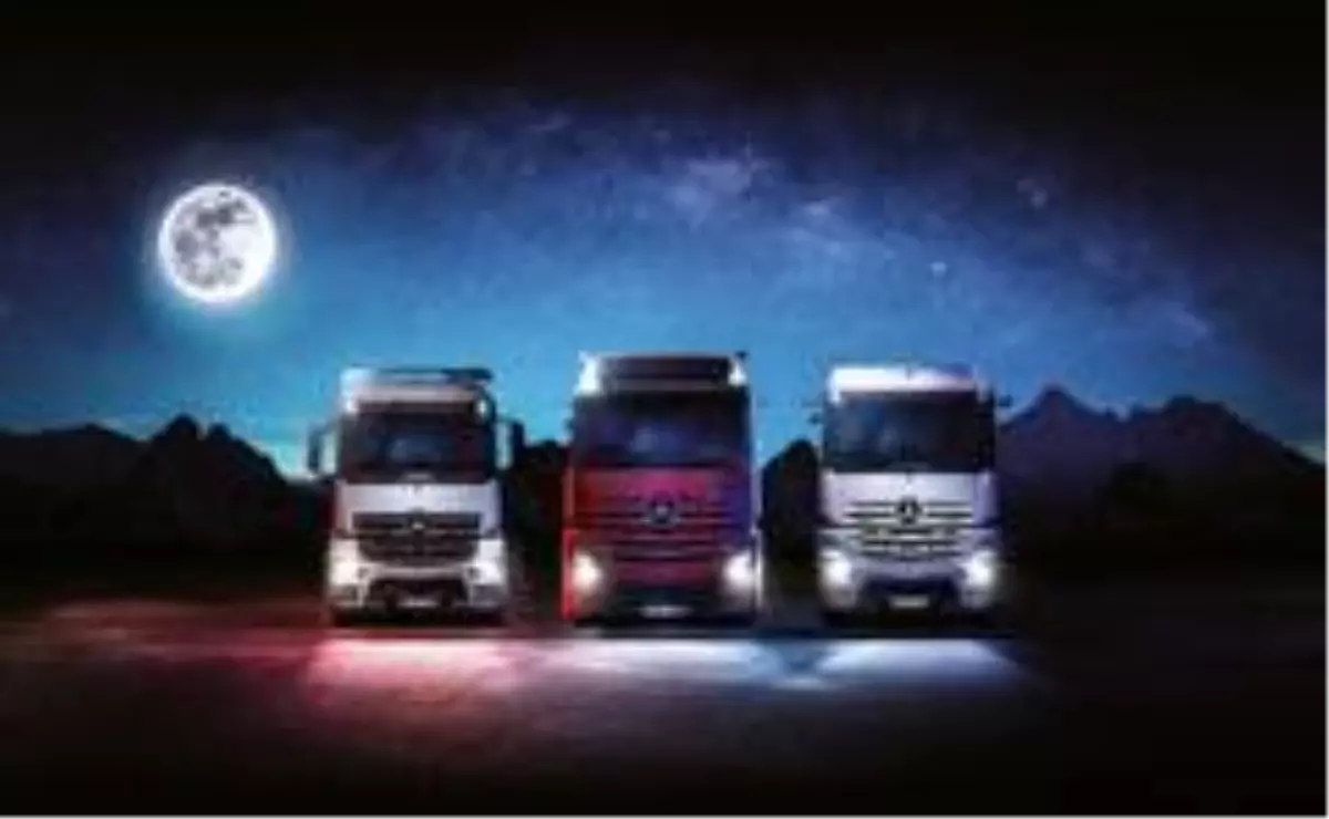 Yeni Actros çekiciler Türkiye'de satışa sunuluyor