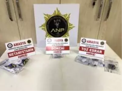 Amasya'da uyuşturucu operasyonu