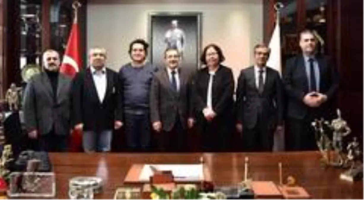 Başkan Ataç akademisyenleri ağırladı