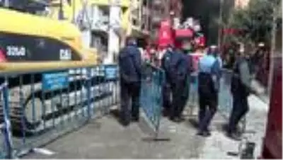 Çöken binanın enkaz kaldırma çalışmaları tamamlandı