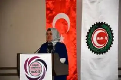 HAK-İŞ içindeki kadın üye oranı komiteler ile yüzde 1'den yüzde 24'e yükseldi HAK-İŞ içindeki kadın üye oranı komiteler ile yüzde 1'den yüzde 24'e yükseldi