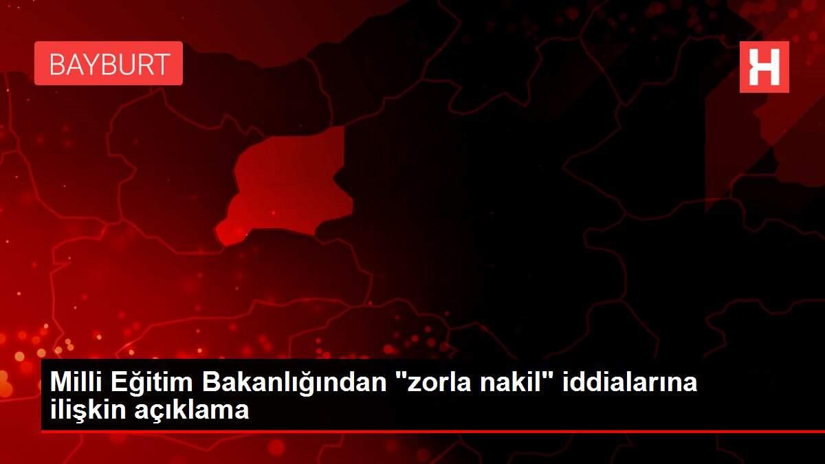 Milli Eğitim Bakanlığından 'zorla nakil' iddialarına ilişkin açıklama