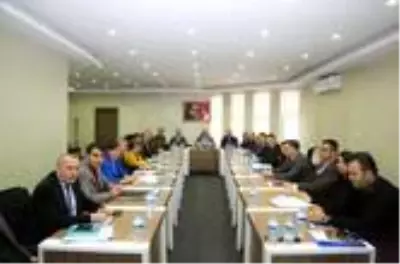 Niğde Belediyesi birim müdürleri toplantısı yapıldı