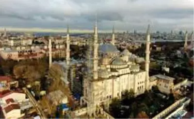 (ÖZEL) Sultanahmet Camisi'nin restorasyonu yüzde 30'u geçti