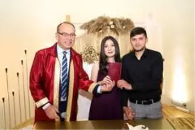 Turgutlu'da Sevgililer Günü'nde 11 nikah kıyıldı
