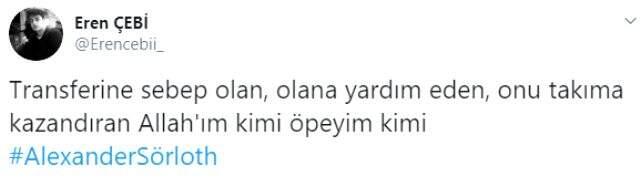 Alexander Sörloth, Trabzonspor taraftarını mest etti