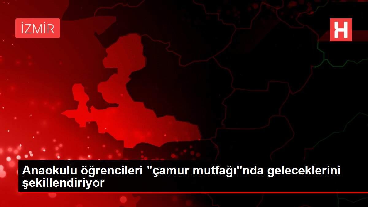 Anaokulu öğrencileri 'çamur mutfağı'nda geleceklerini şekillendiriyor