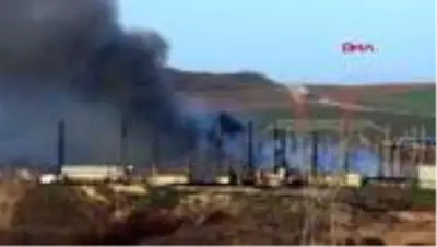 Tekirdağ'da geri dönüşüm fabrikasında yangın