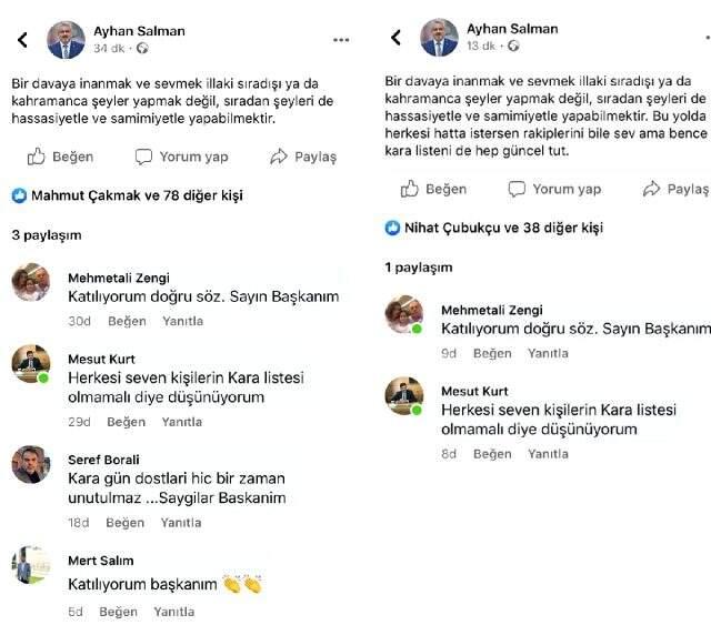 AK Parti Bursa İl Başkanı 'Kara listeni güncel tut' dedi, olay oldu