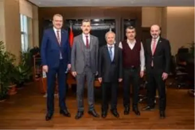 Başkan Özkan'dan Ankara'da yoğun mesai Başkan Özkan'dan Ankara'da yoğun mesai