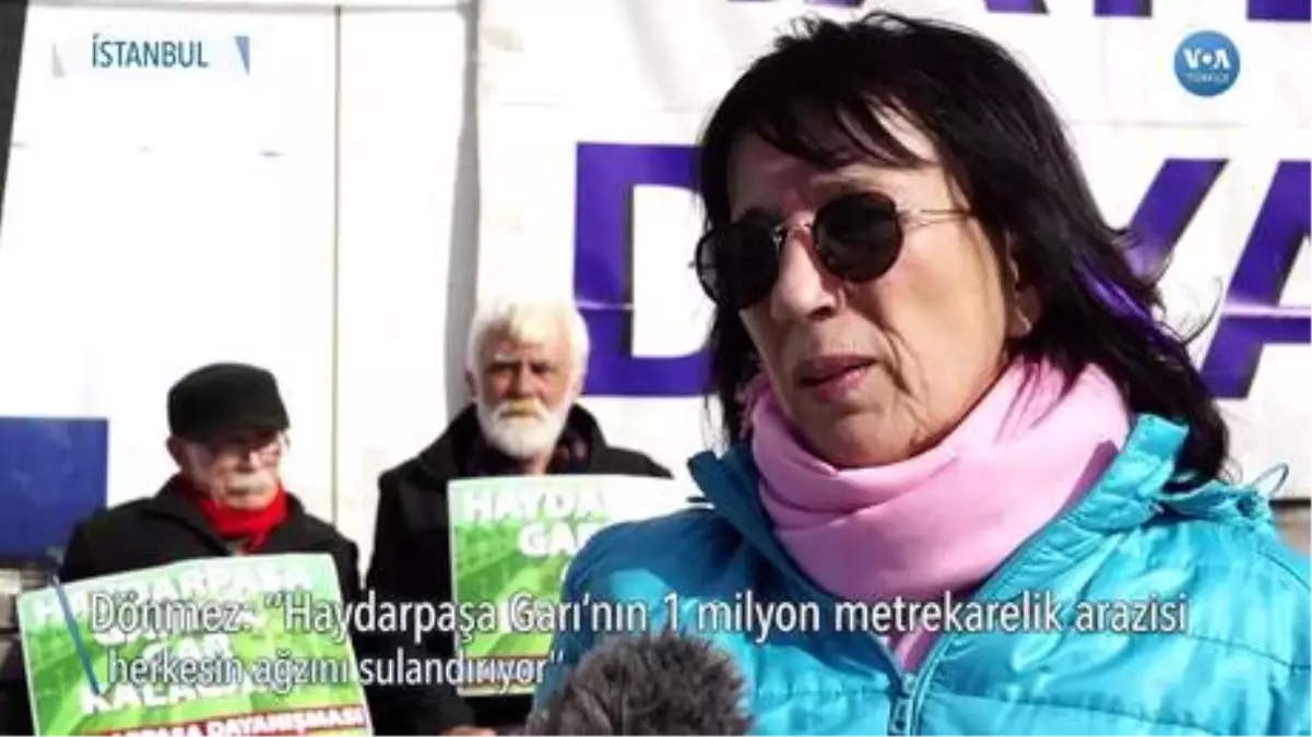Haydarpaşa Dayanışması 422 Haftadır Gar önünde Eylemde