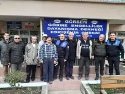 Toplum Destekli Polis, engelli ve ihtiyaç sahiplerinin yanında Toplum Destekli Polis, engelli ve ihtiyaç sahiplerinin yanında