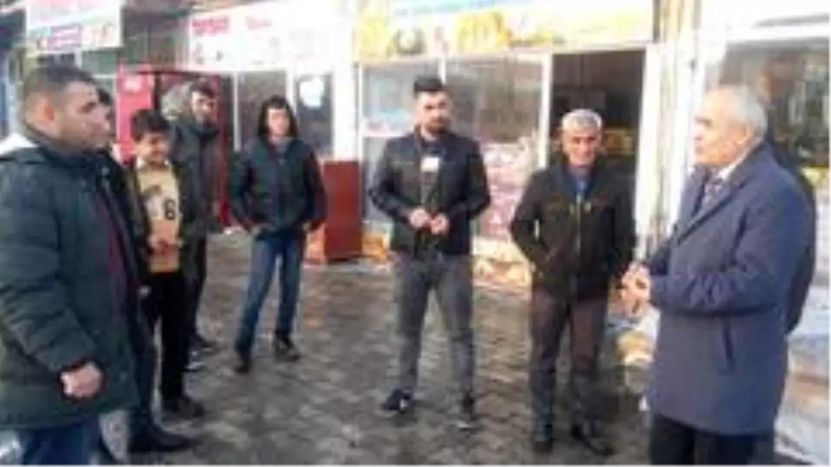 Başkan Ensari'den esnaf ziyareti