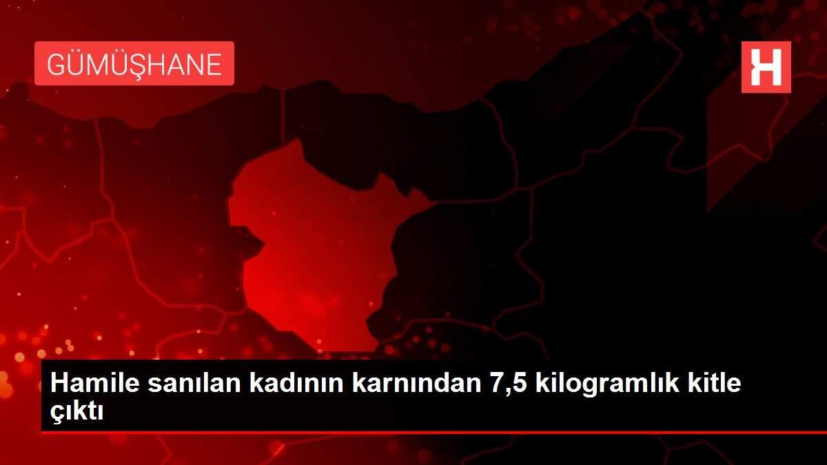 Hamile sanılan kadının karnından 7,5 kilogramlık kitle çıktı Hamile sanılan kadının karnından 7,5 kilogramlık kitle çıktı
