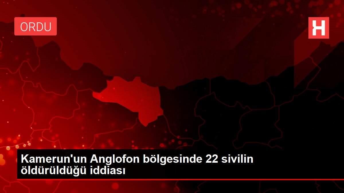 Kamerun'un Anglofon bölgesinde 22 sivilin öldürüldüğü iddiası