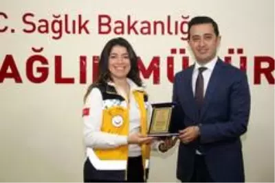 Sınır ötesi operasyonlarda görev yapan sağlık personeli onurlandırıldı Sınır ötesi operasyonlarda görev yapan sağlık personeli onurlandırıldı