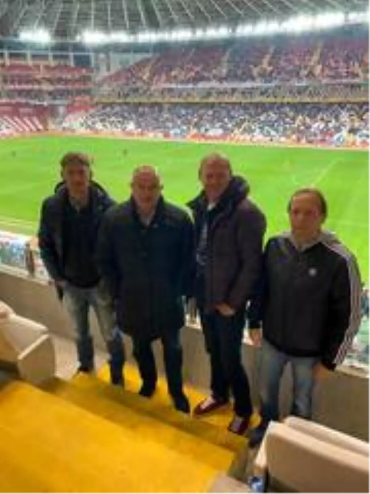 Stanislav Çerçesov, Antalyaspor - Kasımpaşa maçını izledi