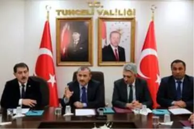 Tunceli'de 11 milyonluk 3 projenin imzası atıldı