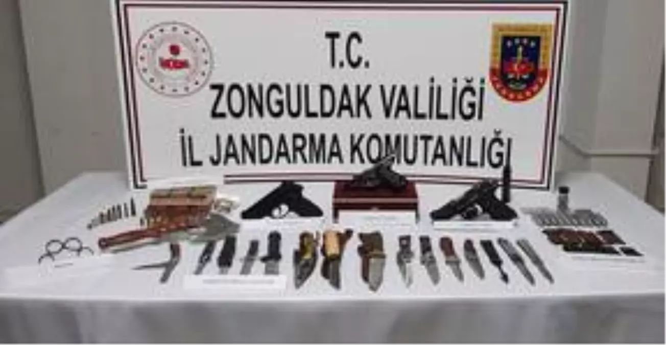 Zonguldak'ta silah ticareti yaptığı iddiasıyla bir kişi gözaltına alındı