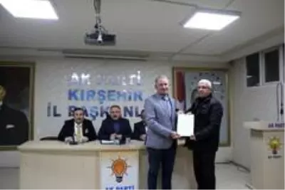 AK Parti'den, eski ilçe başkanlarına teşekkür plaketi AK Parti'den, eski ilçe başkanlarına teşekkür plaketi