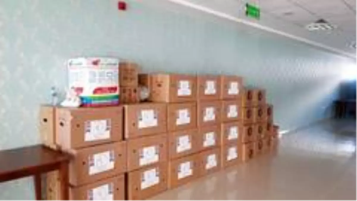 Çorum'da toplanan yardımlar İdlib'e gönderildi