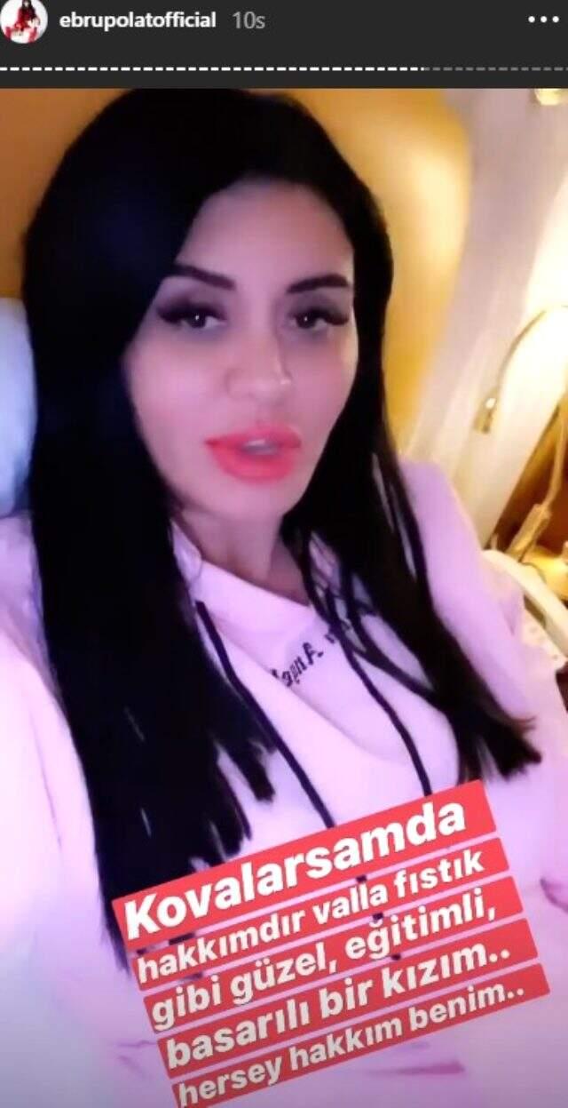 Ebru Polat, 'Parası için o adamla birliktesin' yoruma ateş püskürdü