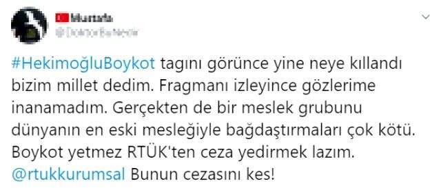 Hekimoğlu dizisinde kadın mümessil ile erkek doktor arasında yaşanan otel odası sahnesine tepki yağdı