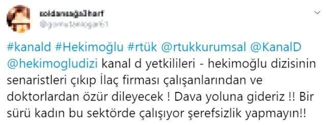Hekimoğlu dizisinde kadın mümessil ile erkek doktor arasında yaşanan otel odası sahnesine tepki yağdı