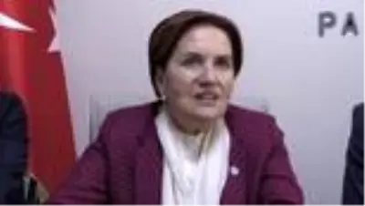 İYİ Parti Genel Başkanı Akşener: Arkadaşlarımızın giderken ortaya koydukları gerekçeler çok...