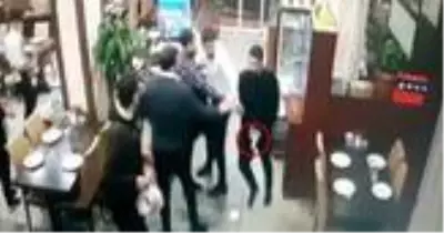 Kız arkadaşının eski sevgilisine silah çekip darbetti