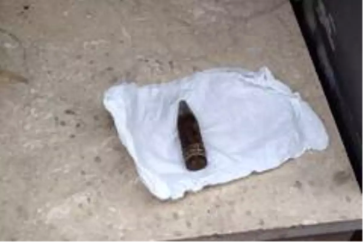 Malatya'da 30 yıl öncesine ait uçaksavar mermisi bulundu