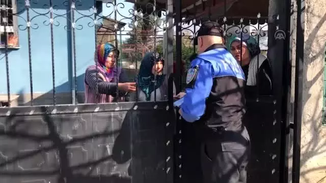 Polis evleri gezerek &quot;soba zehirlenmesi&quot; uyarısında bulundu Haber