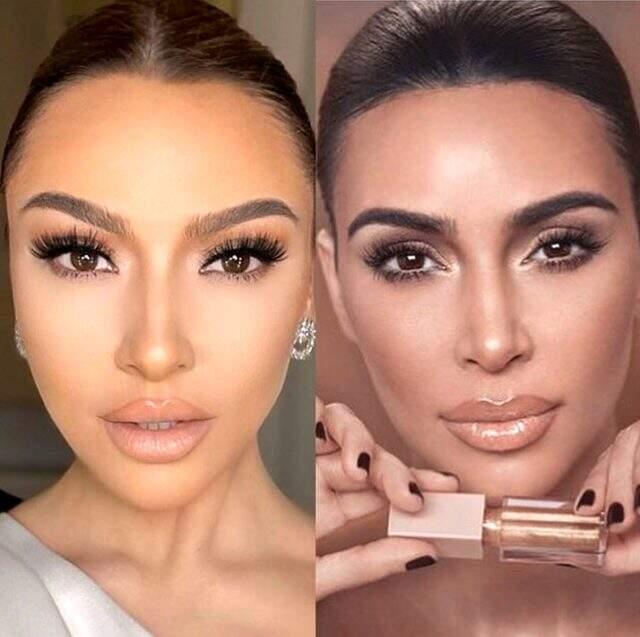 Ünlü şarkıcı Hadise, sosyal medyadaki paylaşımıyla Kim Kardashian'a benzetildi