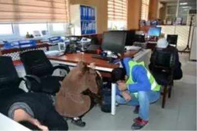 Yunusemre'de deprem tatbikatı gerçeği aratmadı Yunusemre'de deprem tatbikatı gerçeği aratmadı